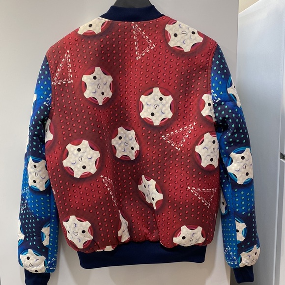 RARE! **NWOT **Mary Katrantzou x adidas Sporty Bomber Jacket For Women - Picture 11 of 15